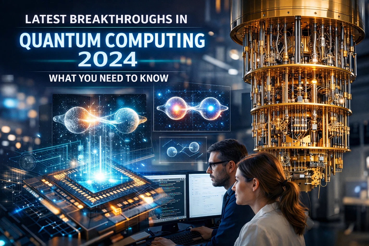 latest breakthroughs in quantum computing 2024